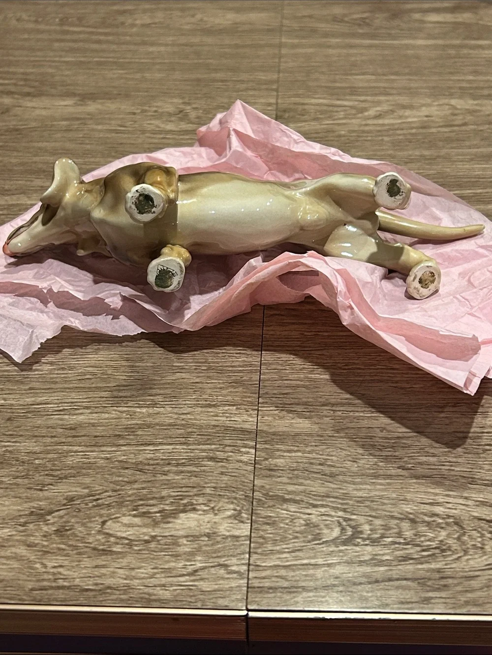 Ceramic Dachshund Figurine - Picture 3 of 5